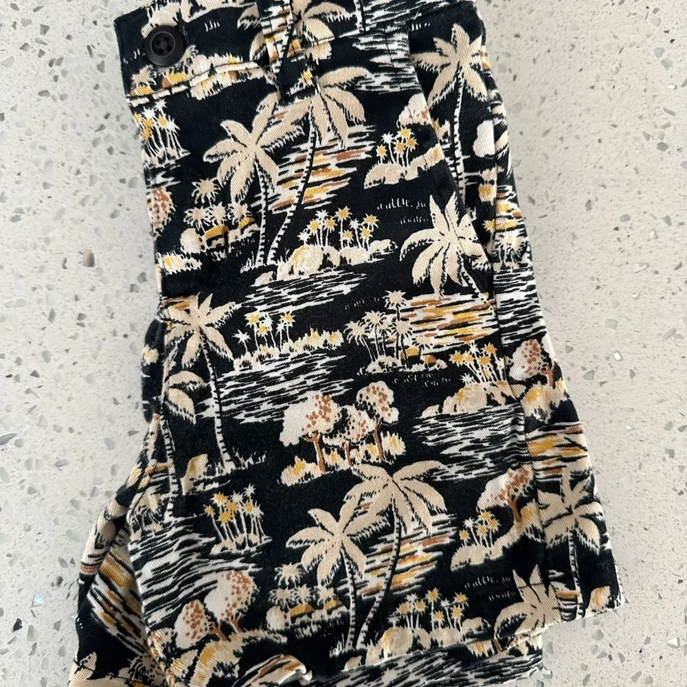 Janie & Jack Toddler Tropical Print Shorts